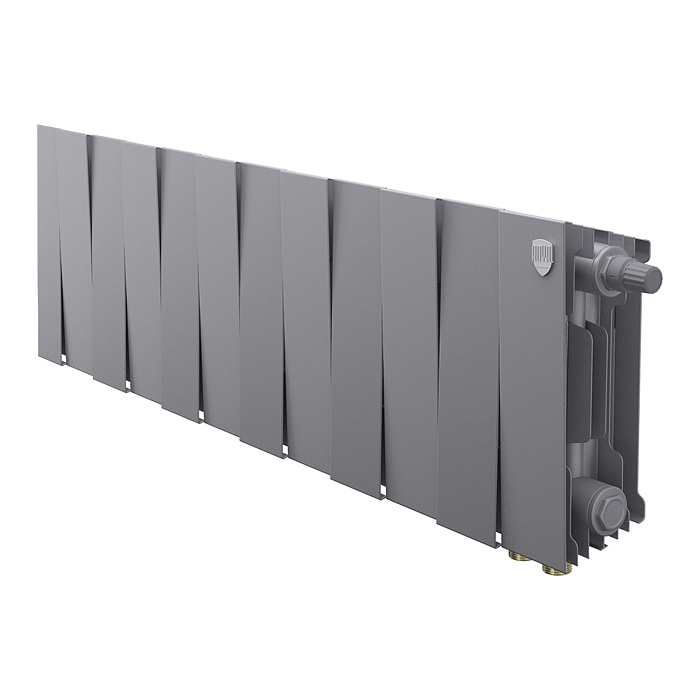 Радиатор Royal Thermo PianoForte 200 /Silver Satin - 12 секц.